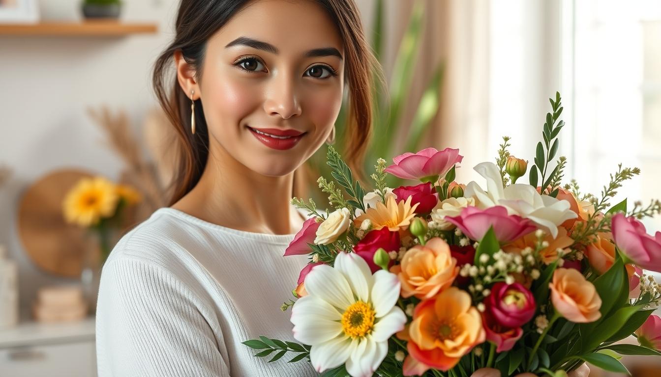 Seasonal flower arrangements