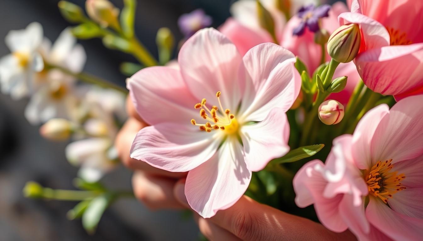 Seasonal flower arrangements